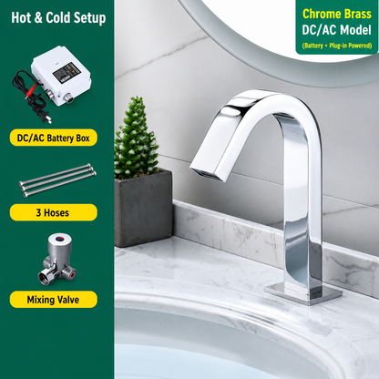 Automatic Sensor Basin Faucet Bathroom Sink Faucet