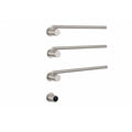 Brushed Nickel-3 Bar