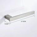 Brushed Nickel- Towel Rack-D