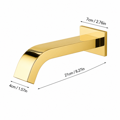 Wall Mount Automatic Bathroom Sink Faucet Sensor Basin Faucet