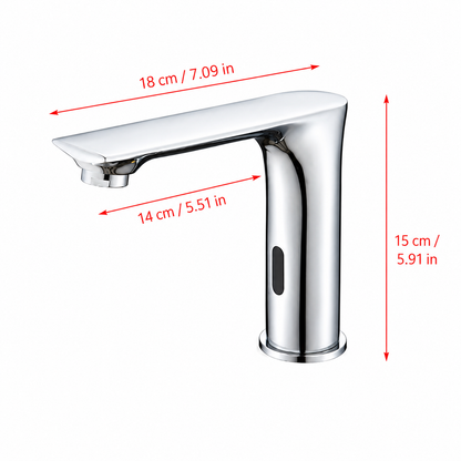 Touchless Sensor Basin Faucet Automatic Bathroom Faucet