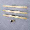 Brushed Gold-3 Bars