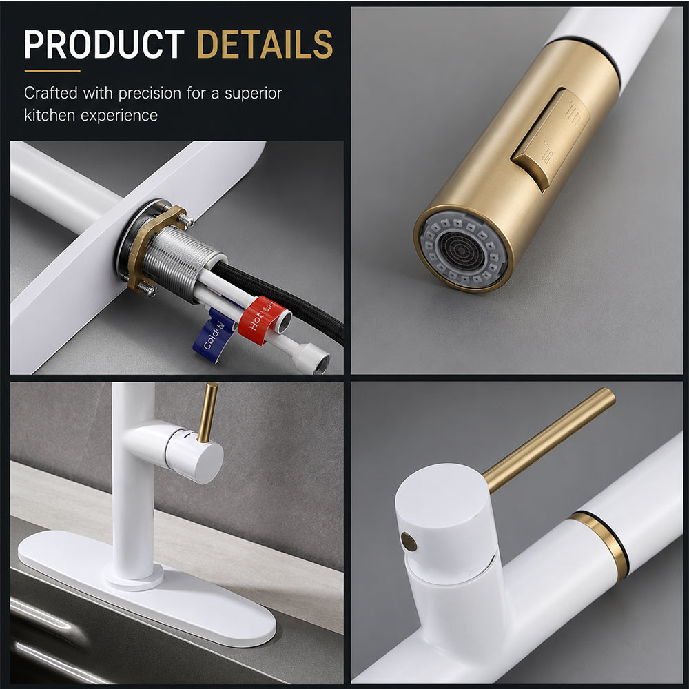 Kitchen Sink Faucet Pull Out Kitchen Faucet Tap Stainless Steel