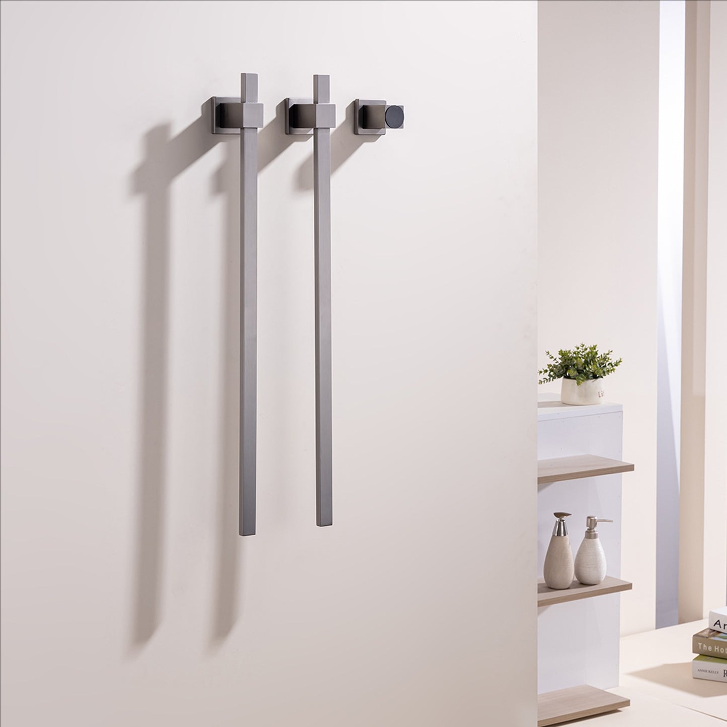 Smart Stainless Steel Heated Towel Rack 2 or 3 Bars