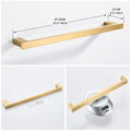 Brushed Gold- Towel Rack-C