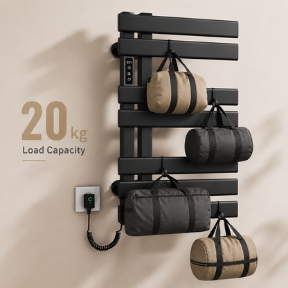Electric Heated Towel Rack with WiFi Control