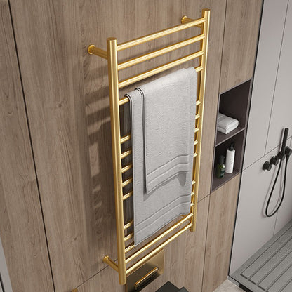 Luxury Smart Electric Heated Towel Rack with Digital Temperature Control – Modern Wall Mounted Bathroom Towel Warmer