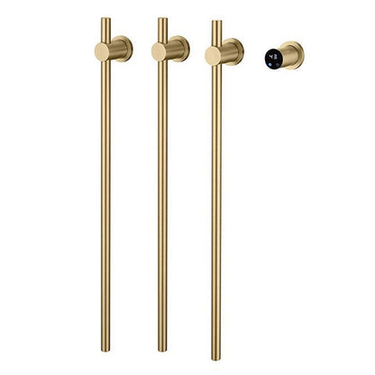 Concealed Installation Bathroom Towel Warmer Heated Towel Rack Fast Drying