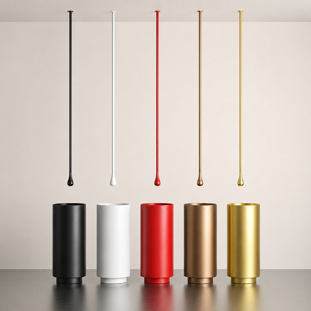 Customizable Ceiling-Mounted Bathroom Faucet with Hot & Cold Mixer