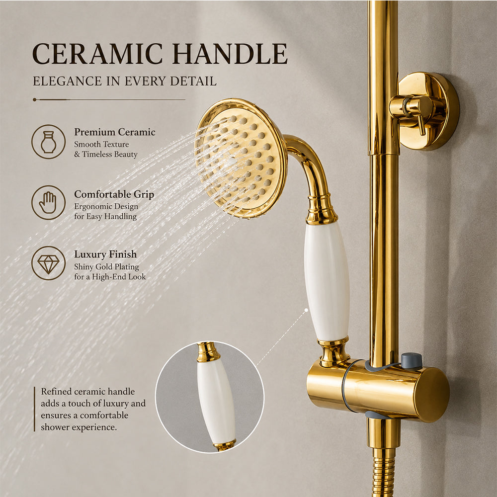 Luxury Wall Mounted Bathtub Faucet Swan Double Handle Bath Shower Faucet Water Tap