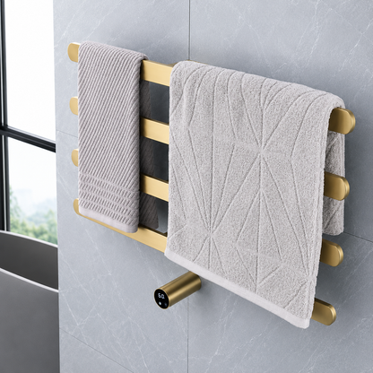 Smart Electric Heated Towel Rack Towel Warmers 4 Bars