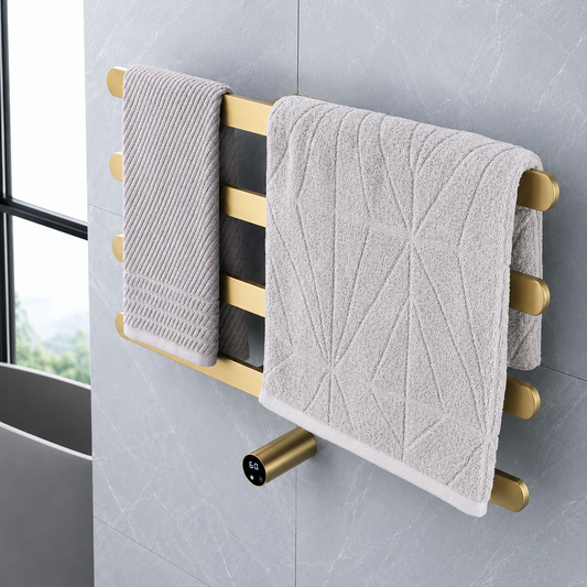 Smart Electric Heated Towel Rack Towel Warmers 4 Bars