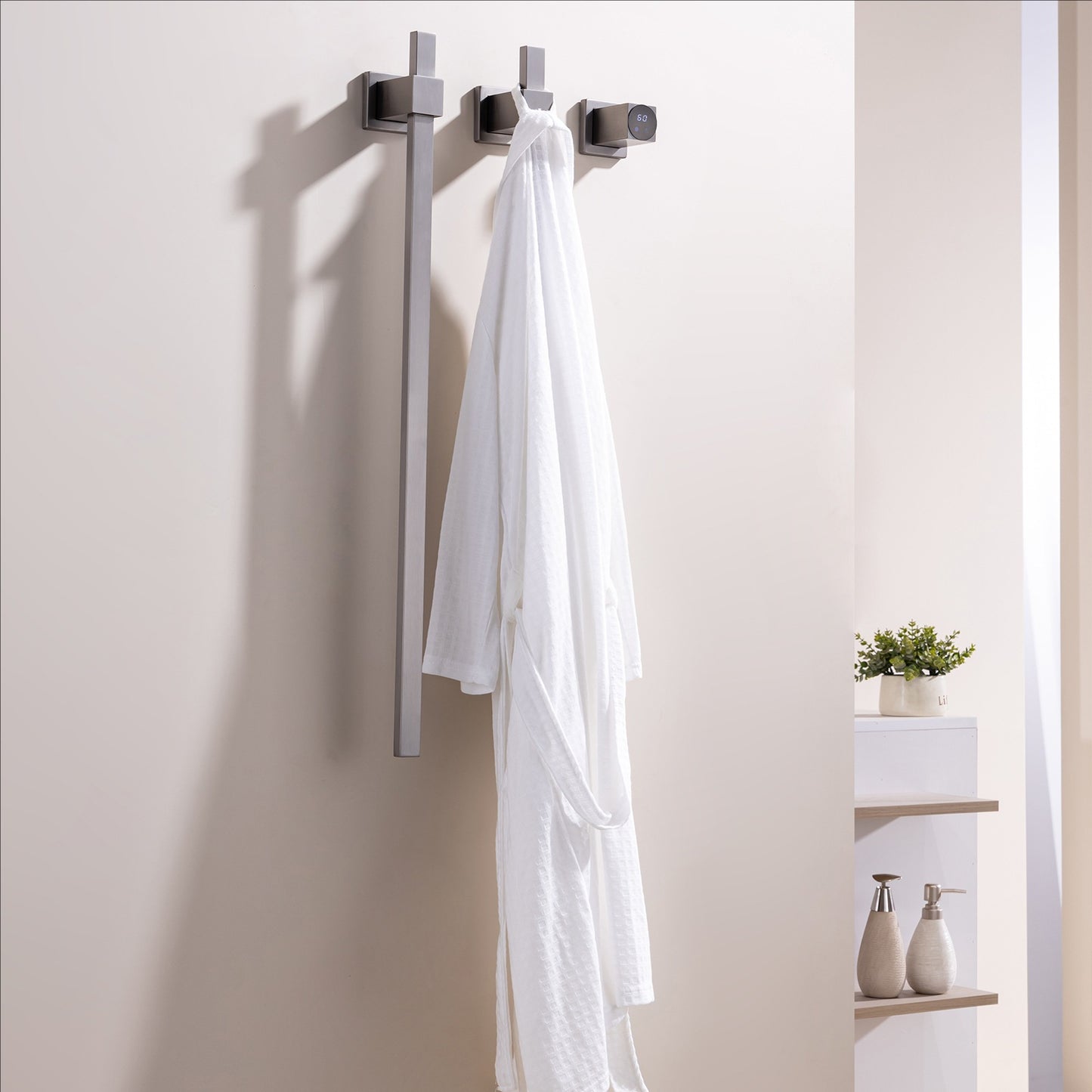 Smart Stainless Steel Heated Towel Rack 2 or 3 Bars