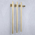 Brushed Gold- 3 Bars