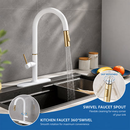 Kitchen Sink Faucet Pull Out Kitchen Faucet Tap Stainless Steel