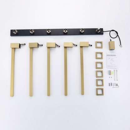 Swivel Electric Heated Towel Rack with Smart Timer