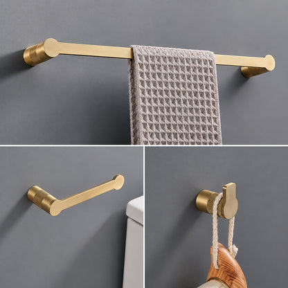 Brushed Gold Bathroom Hardware & Bathroom Accessories