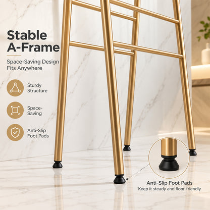Freestanding Electric Heated Towel Rack with Digital Touch Control