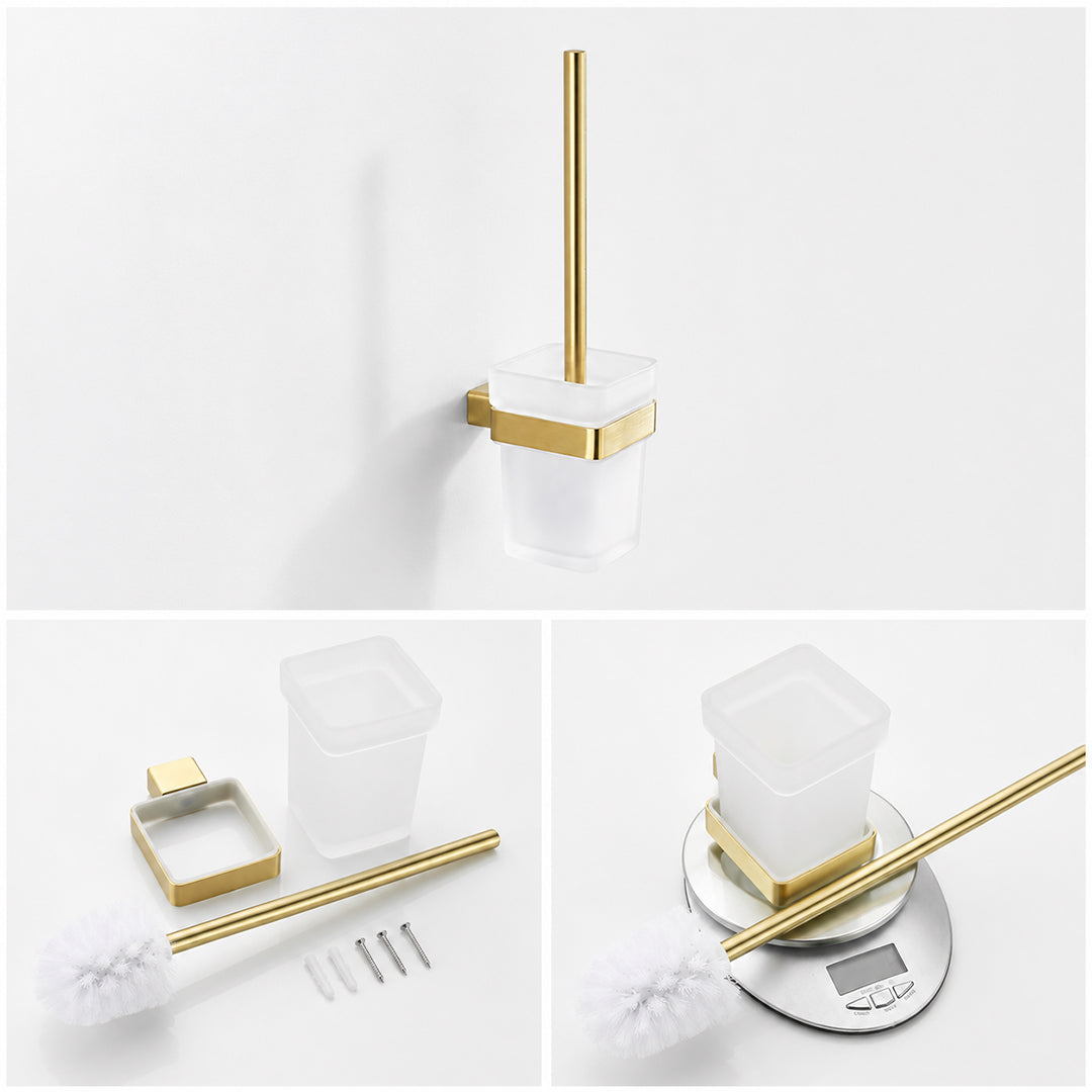 Stainless Steel Wall-Mounted Bathroom Hardware Set