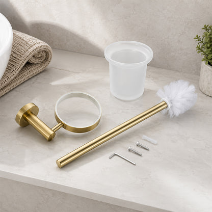 Stainless Steel Wall-Mounted Bathroom Hardware Set