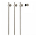 Brushed Nickel - 3 Bars