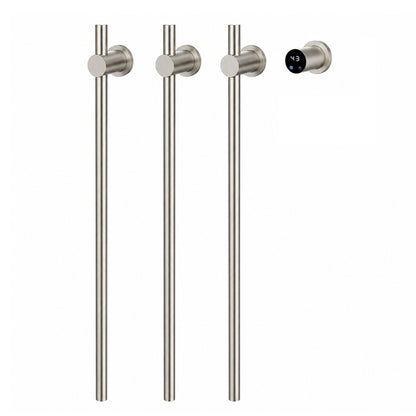 Concealed Installation Bathroom Towel Warmer Heated Towel Rack Fast Drying