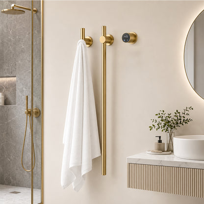 Concealed Installation Bathroom Towel Warmer Heated Towel Rack Fast Drying