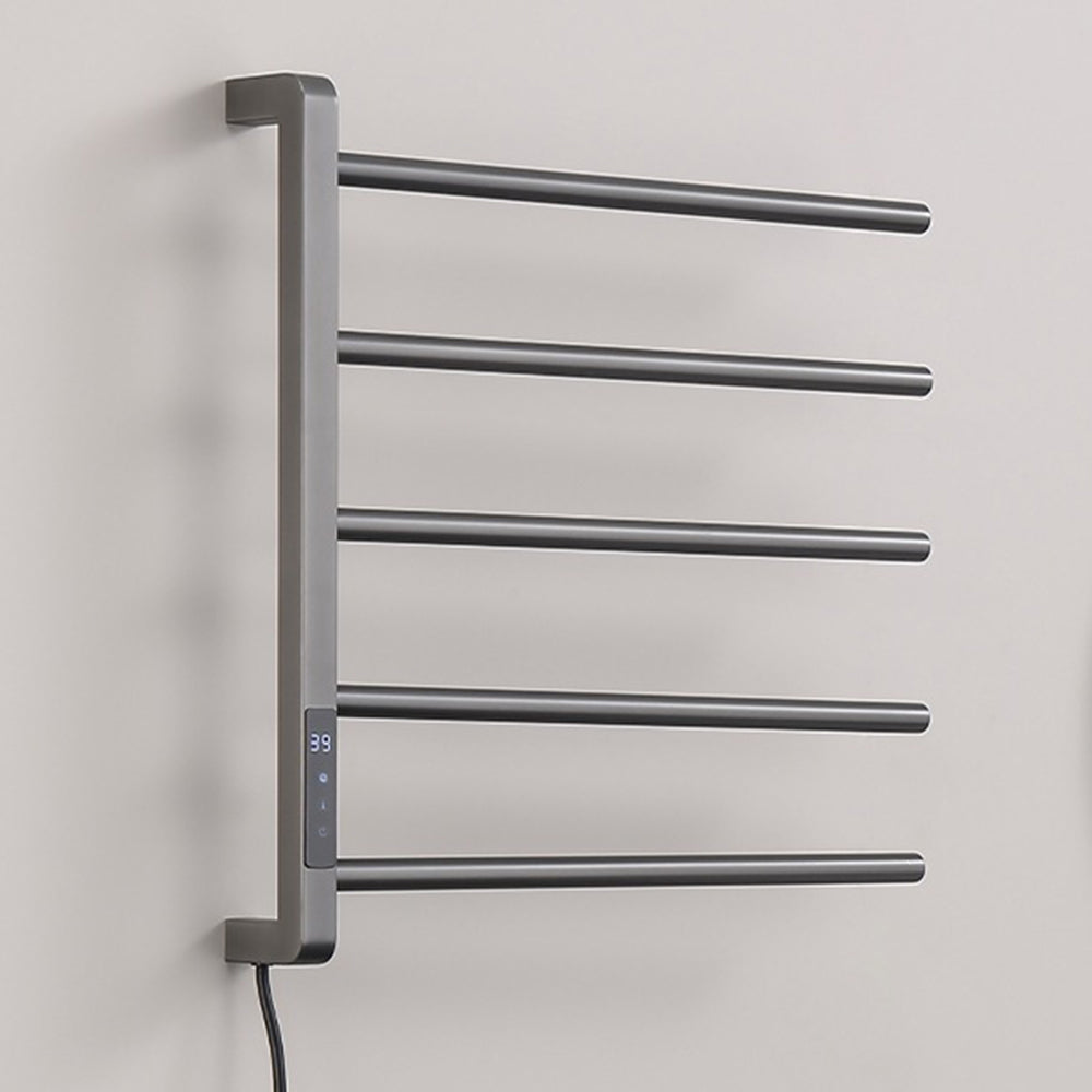 Warmohome 5 Bars Heated Towel Rack for Modern Bathrooms Towel Warmers