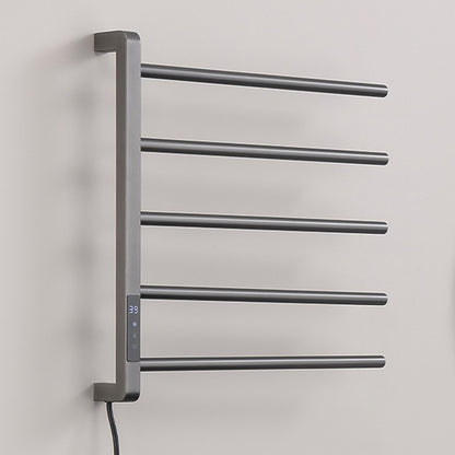 Warmohome 5 Bars Heated Towel Rack for Modern Bathrooms Towel Warmers