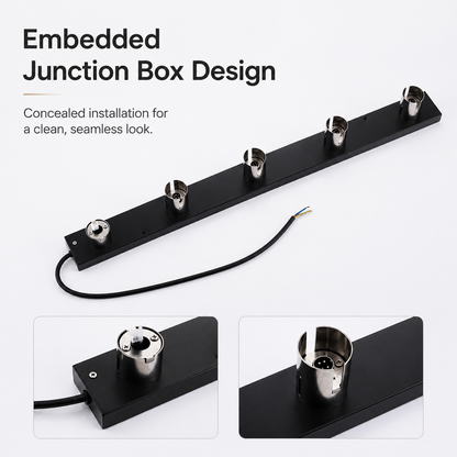 Swivel Electric Heated Towel Rack with Smart Timer