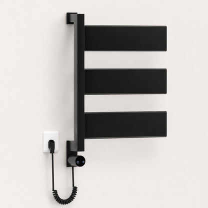 Stainless Steel Wall-Mounted Bathroom Heated Towel Rack