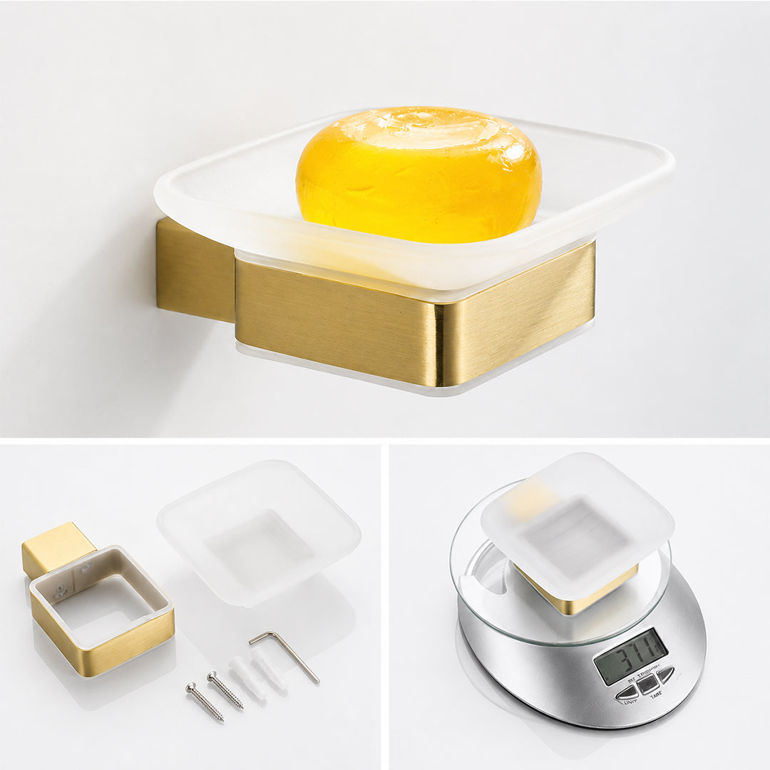 Stainless Steel Wall-Mounted Bathroom Hardware Set