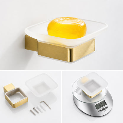 Stainless Steel Wall-Mounted Bathroom Hardware Set