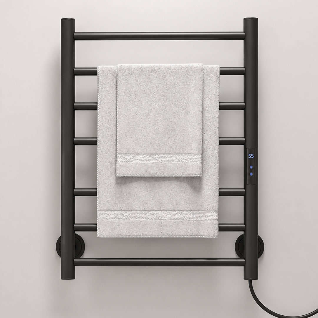 Stainless Steel Wall-Mounted Electric Heated Towel Rack