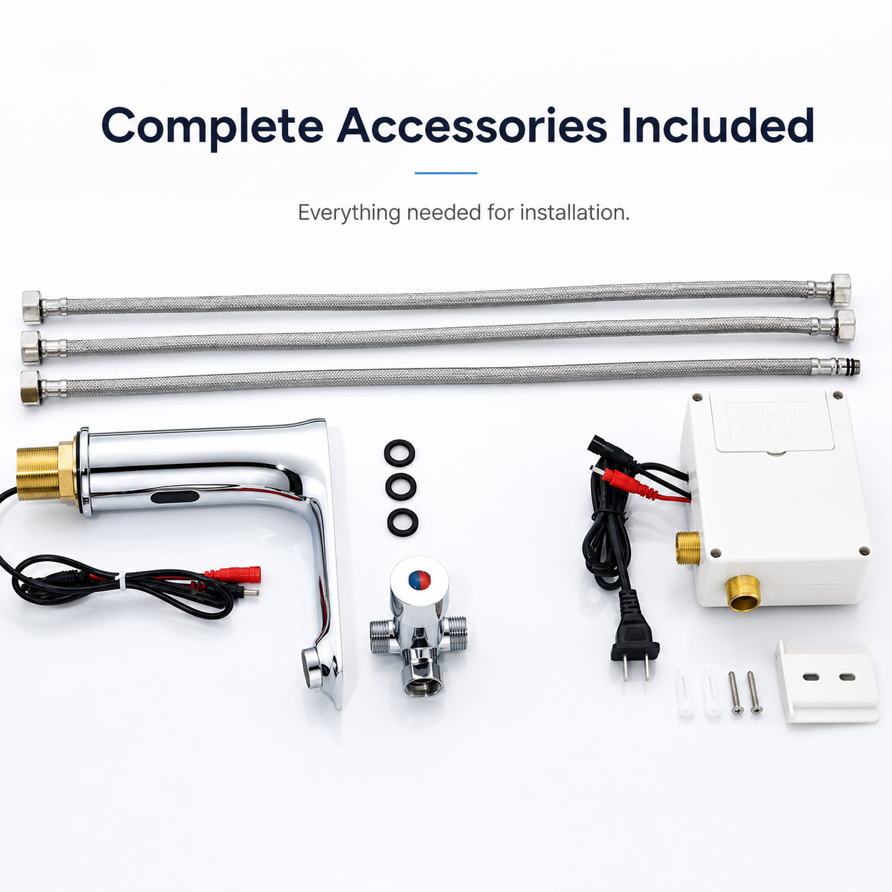 Touchless Sensor Basin Faucet Automatic Bathroom Faucet