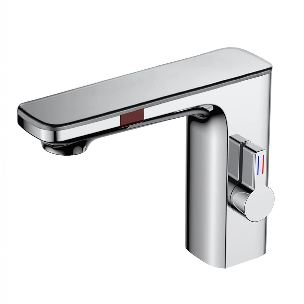 Touchless Automatic Sensor Bathroom Sink Faucet with Hot & Cold Control