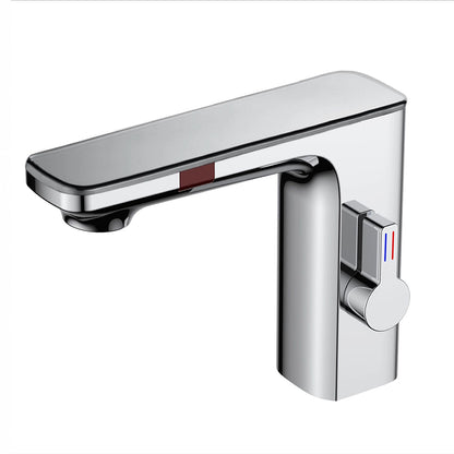 Touchless Automatic Sensor Bathroom Sink Faucet with Hot & Cold Control