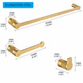 Brushed Gold- 3 Pcs-A