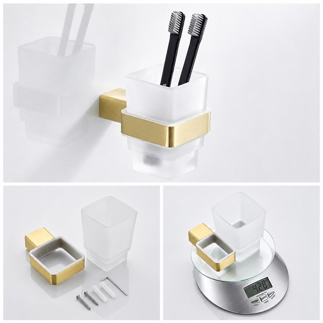 Stainless Steel Wall-Mounted Bathroom Hardware Set