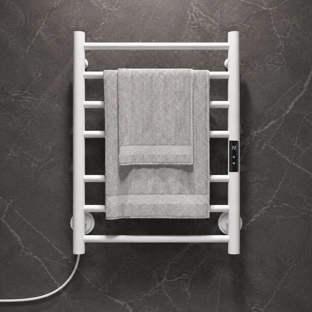 Stainless Steel Wall-Mounted Electric Heated Towel Rack