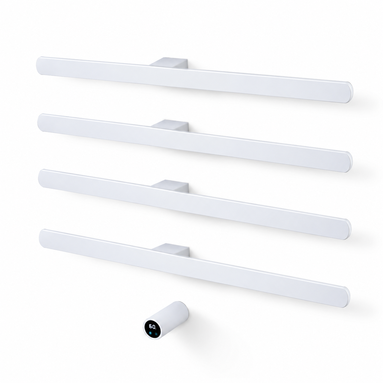 Smart Electric Heated Towel Rack Towel Warmers 4 Bars