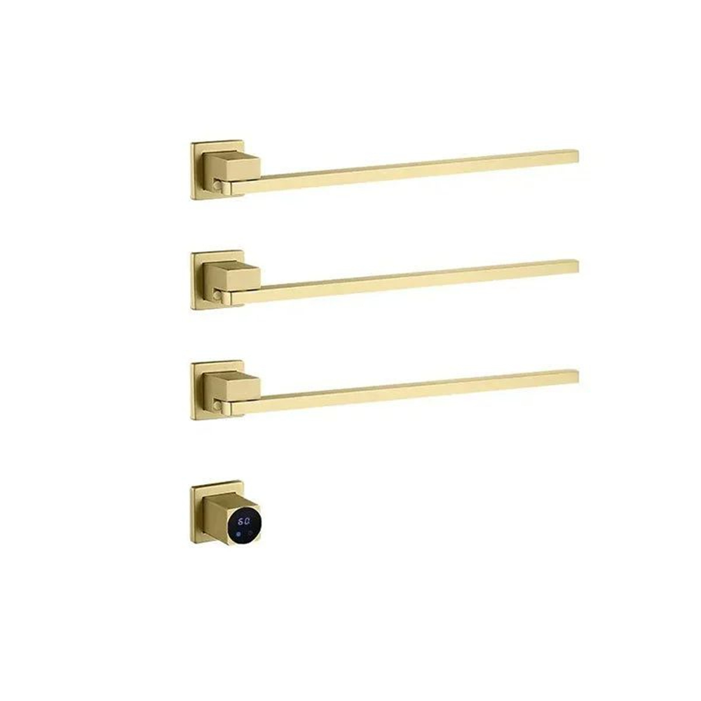 Swivel Electric Heated Towel Rack with Smart Timer
