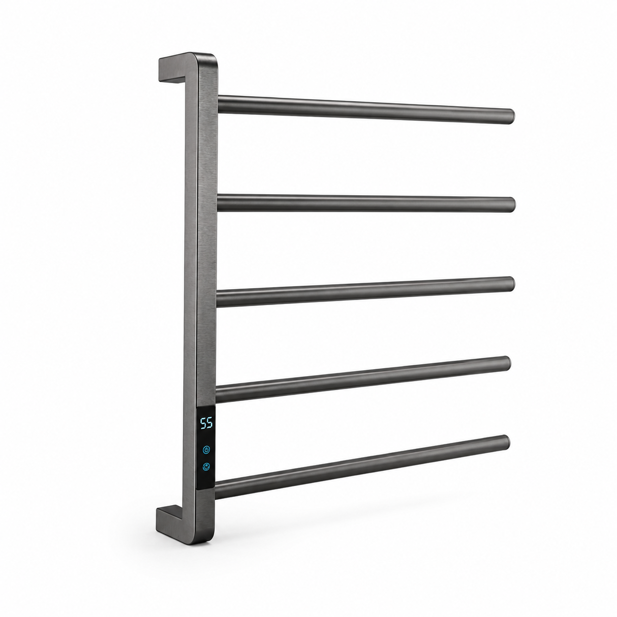 Warmohome 5 Bars Heated Towel Rack for Modern Bathrooms Towel Warmers