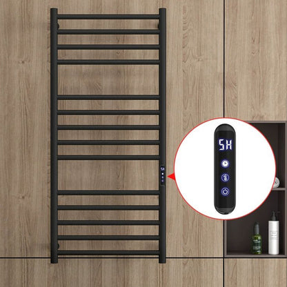 Luxury Smart Electric Heated Towel Rack with Digital Temperature Control – Modern Wall Mounted Bathroom Towel Warmer